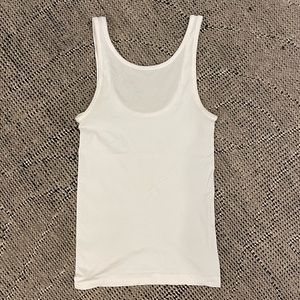 Lululemon white tank top, never worn